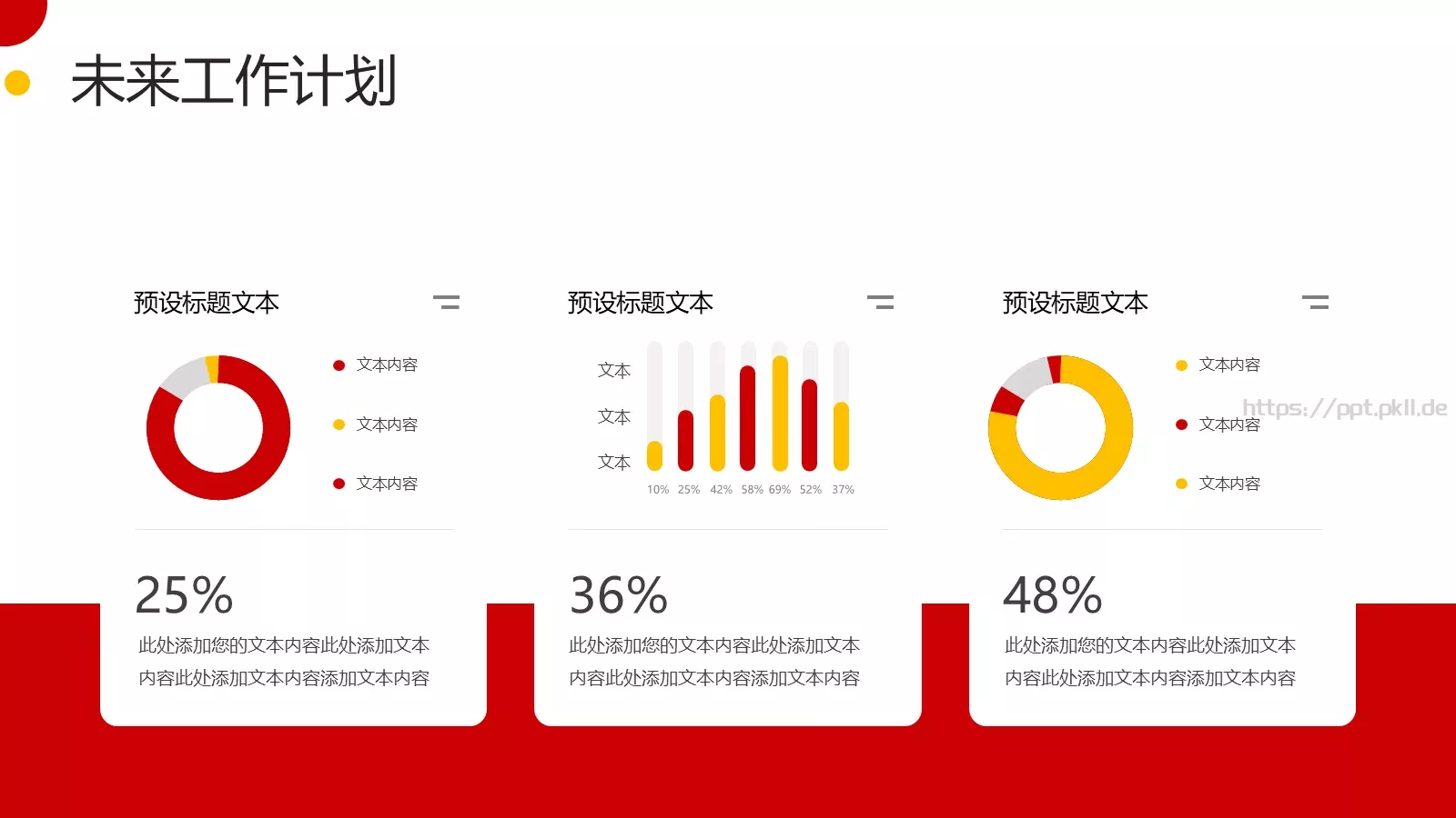 商务年终工作汇报PPT模板 第 21 页预览图