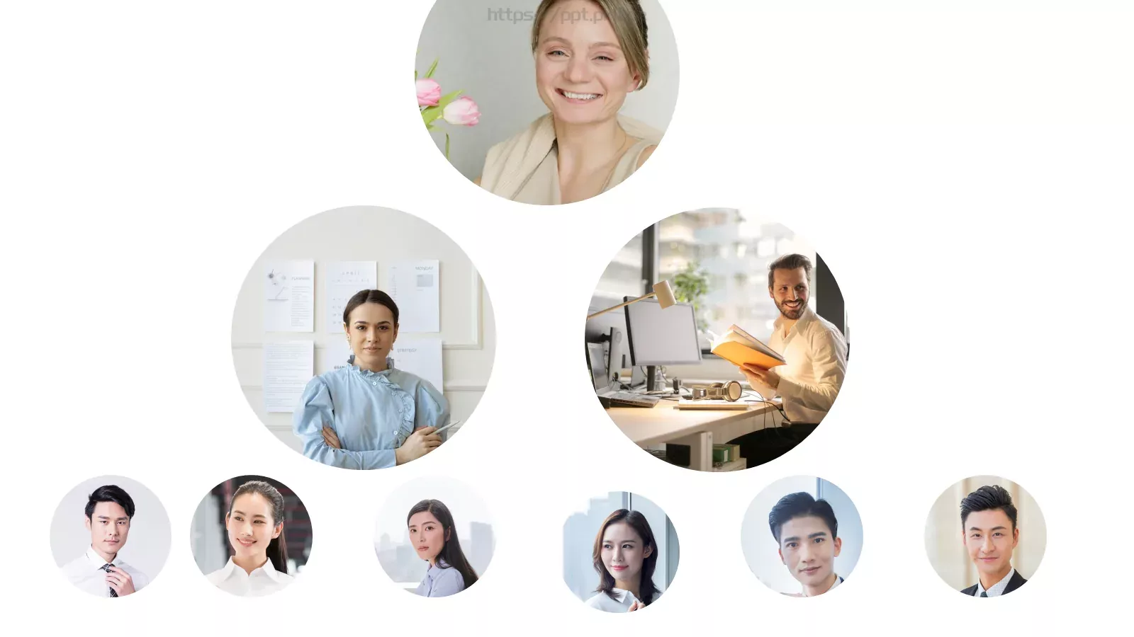 SmartArt图形技巧分享PPT模板 第 11 页预览图