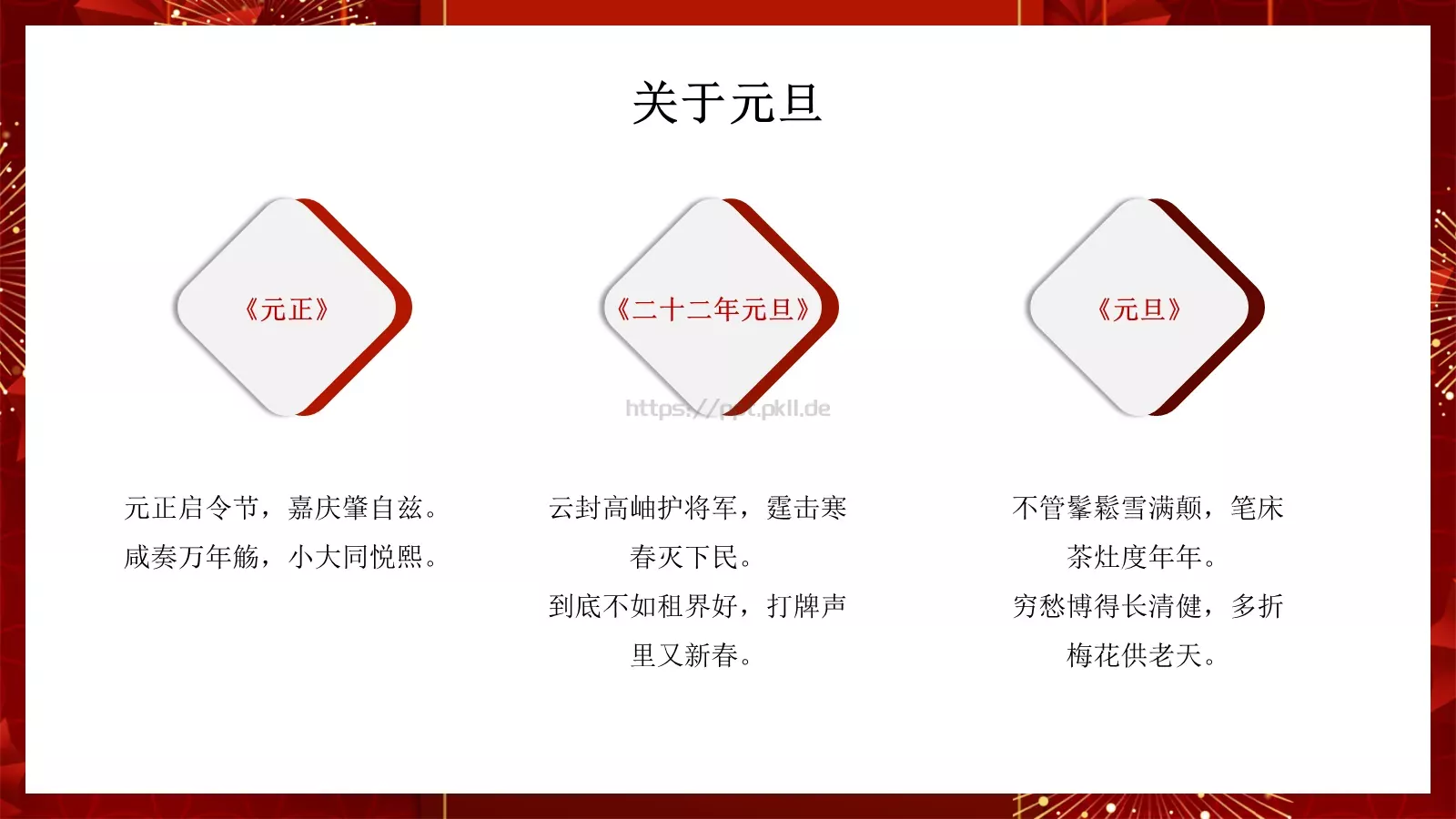农历癸卯年主题通用PPT模板 第 6 页预览图