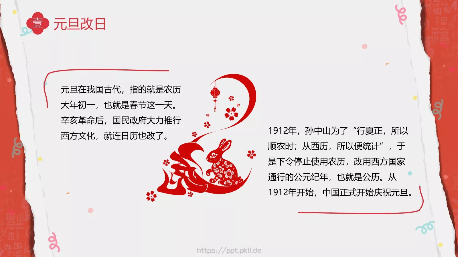龙年元旦主题班会PPT模板 第 6 页预览图