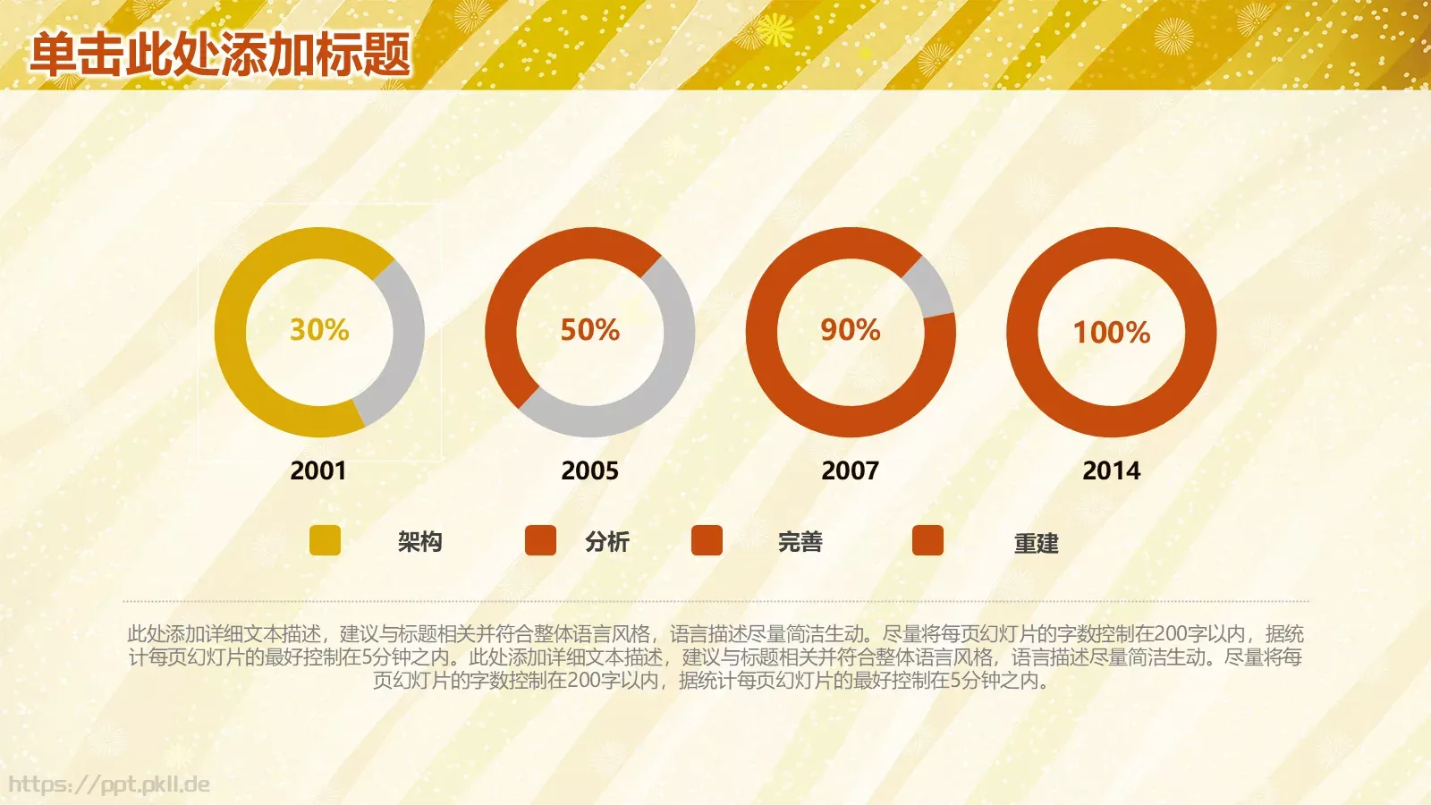 工作计划与策划方案PPT模板 第 5 页预览图