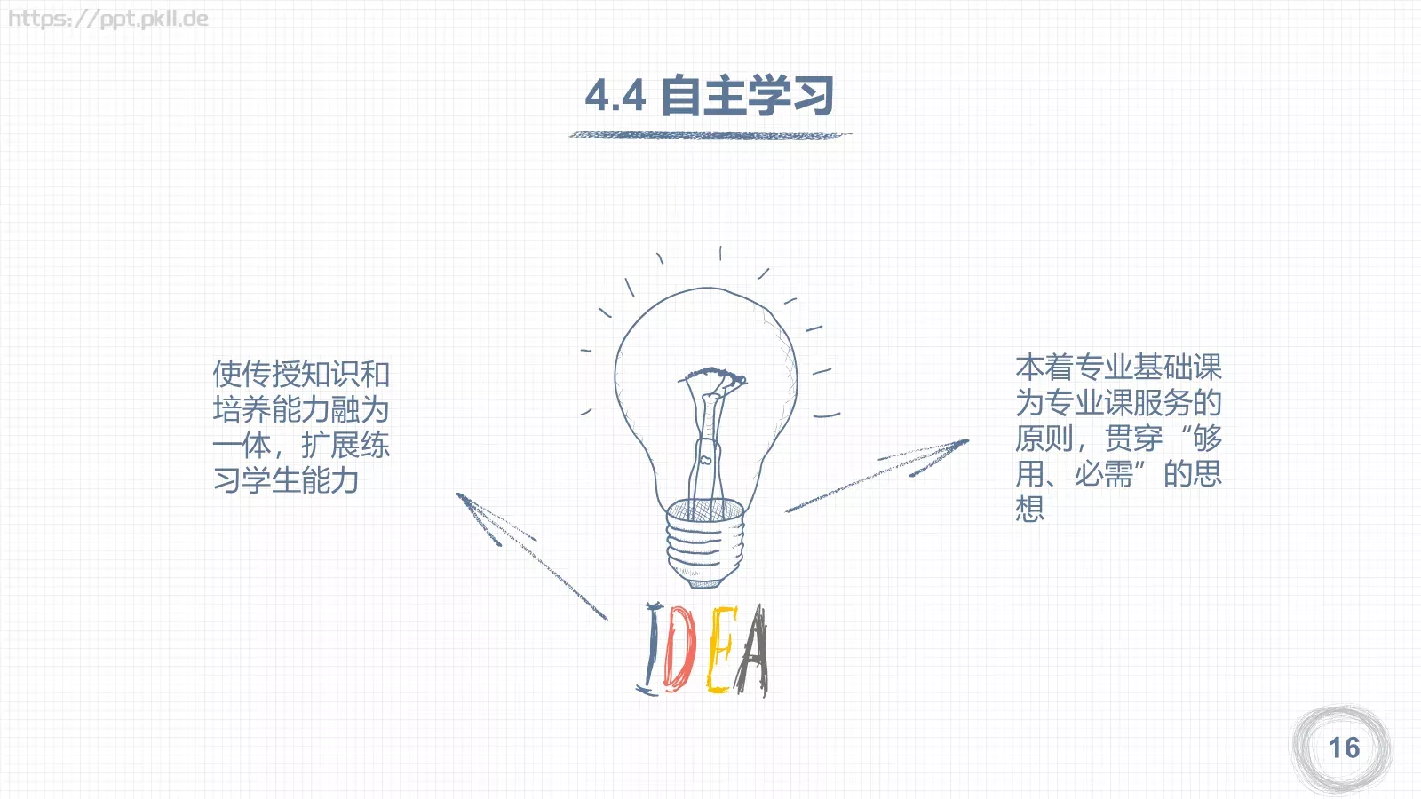 教学说课教师说课PPT模板 第 16 页预览图