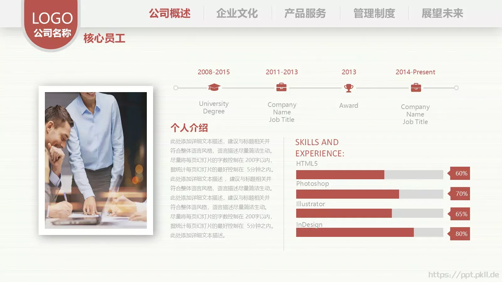 部门培训PPT模板 第 7 页预览图