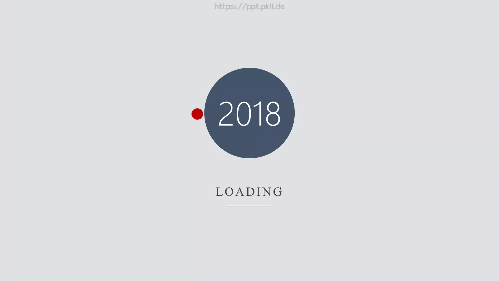 简约年终总结PPT模板 封面图