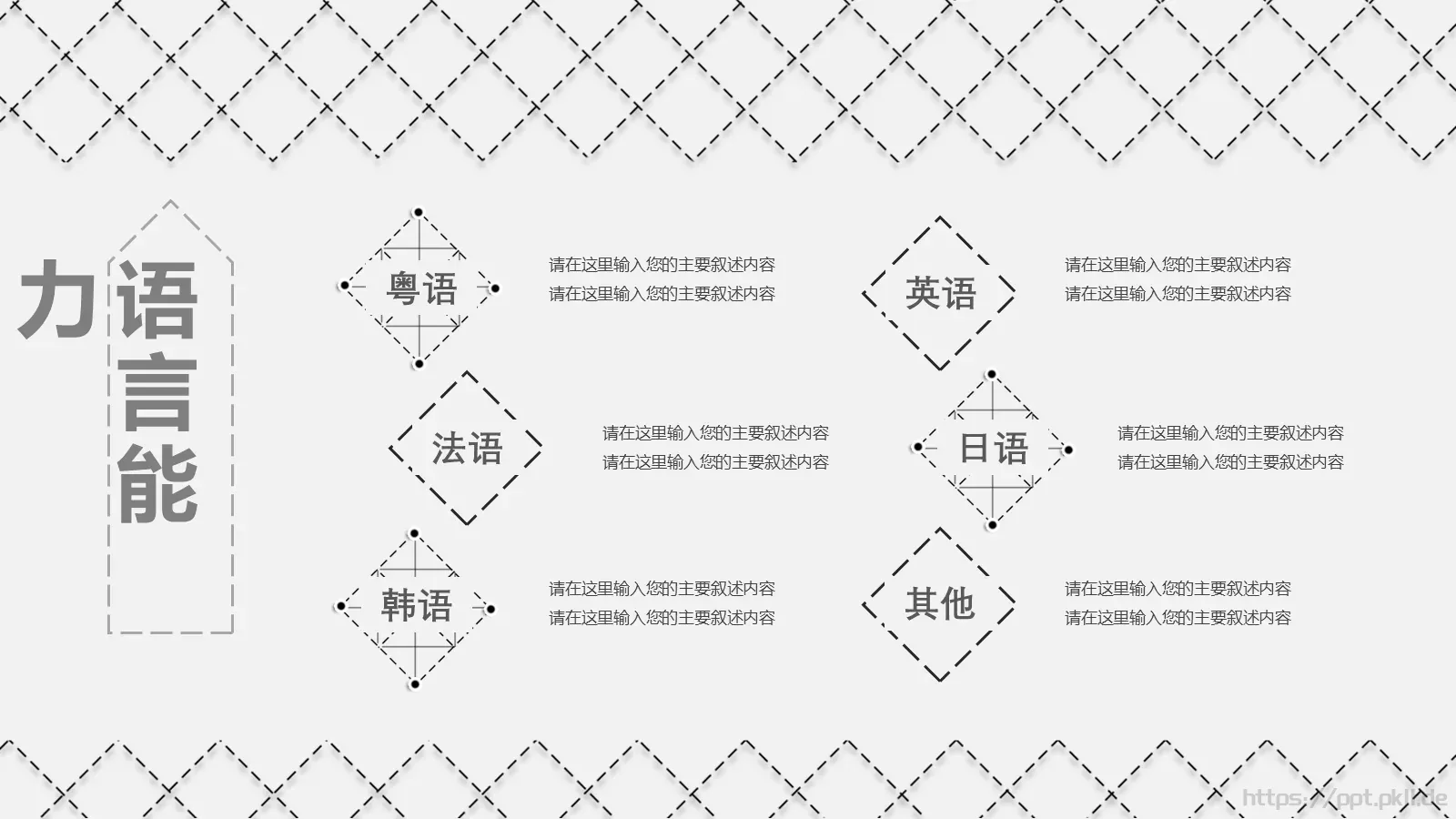 竞聘简历PPT模板 第 7 页预览图