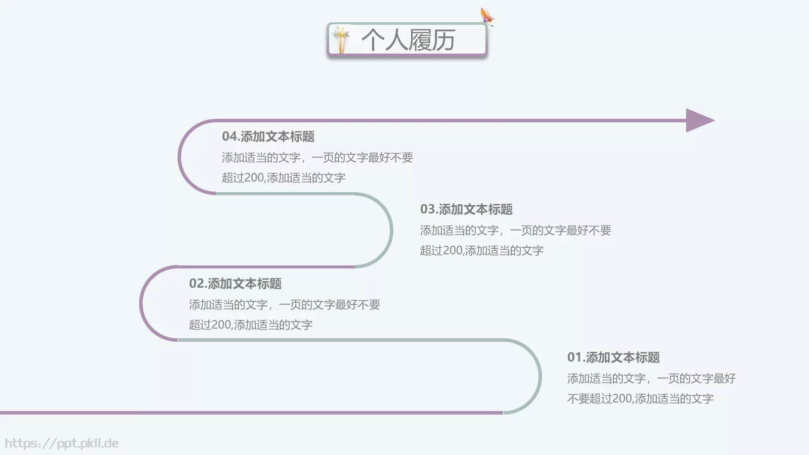 个人岗位竞聘PPT模板 第 5 页预览图