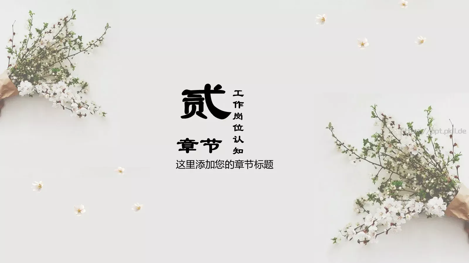 个人简历PPT模板 第 9 页预览图