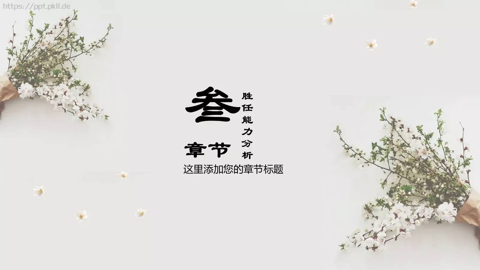 个人简历PPT模板 第 14 页预览图