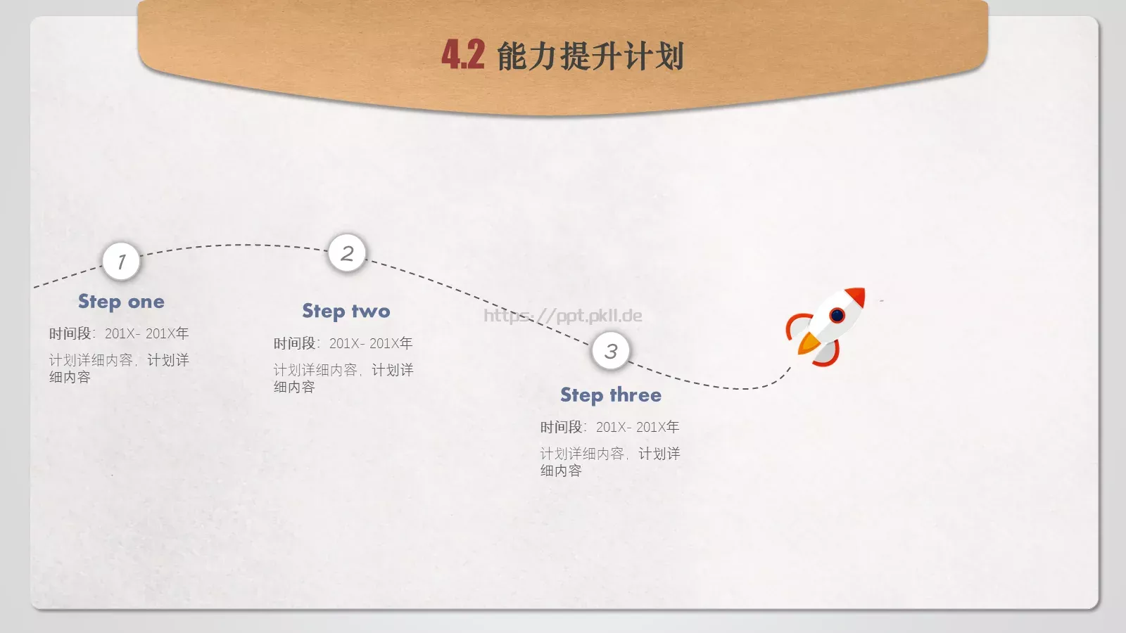 个人简历PPT模板 第 22 页预览图