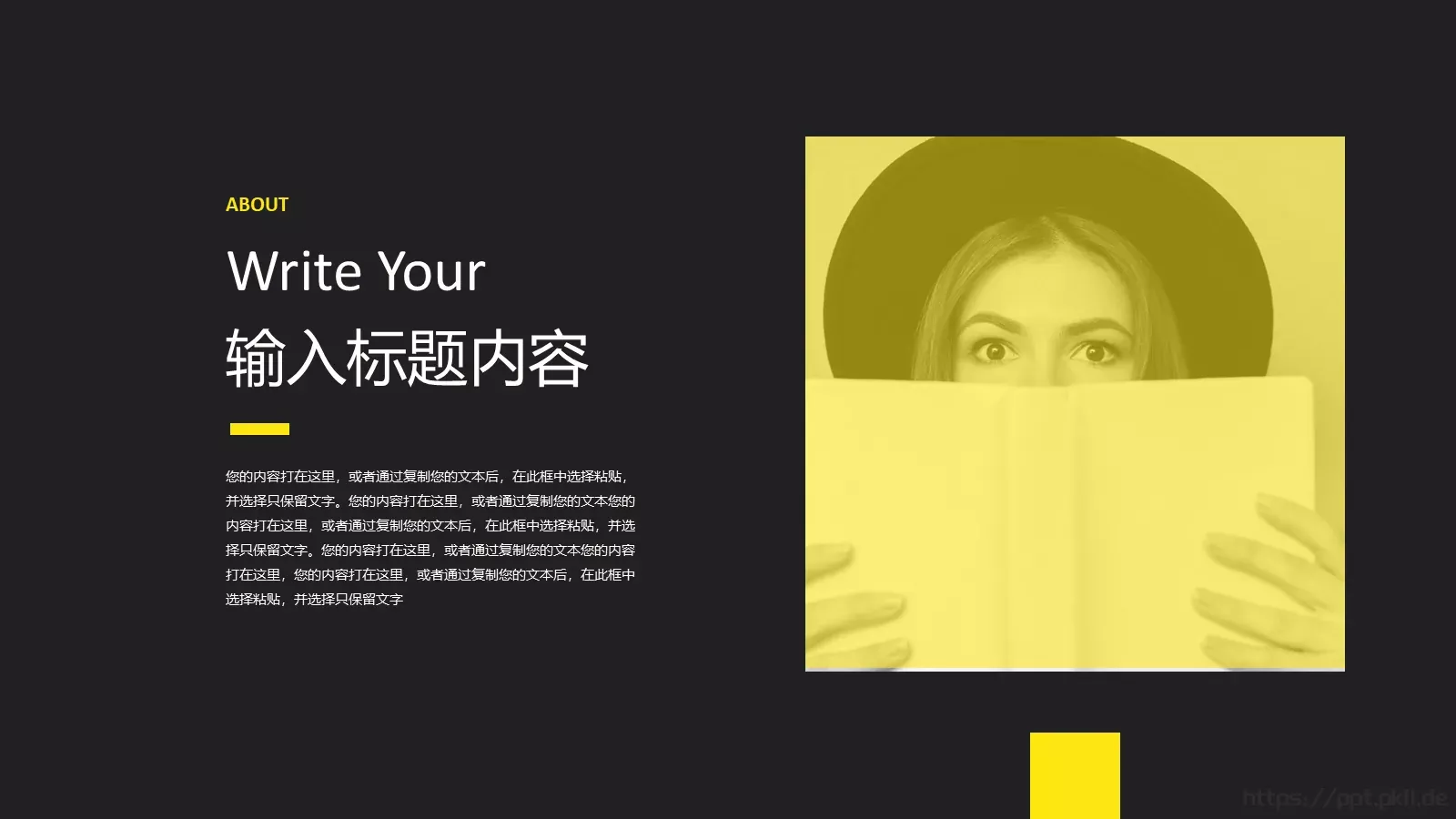 个人简历20XXPPT模板 第 6 页预览图