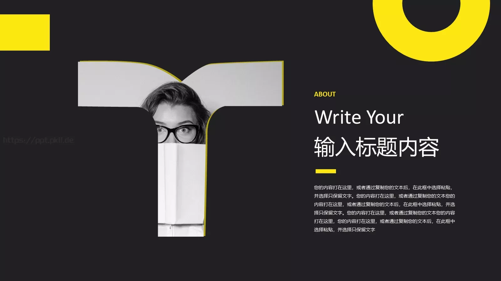 个人简历20XXPPT模板 第 5 页预览图