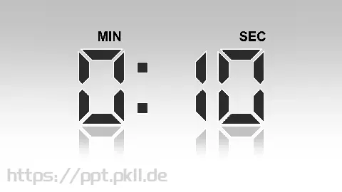 倒计时计时器通用PPT模板 缩略图
