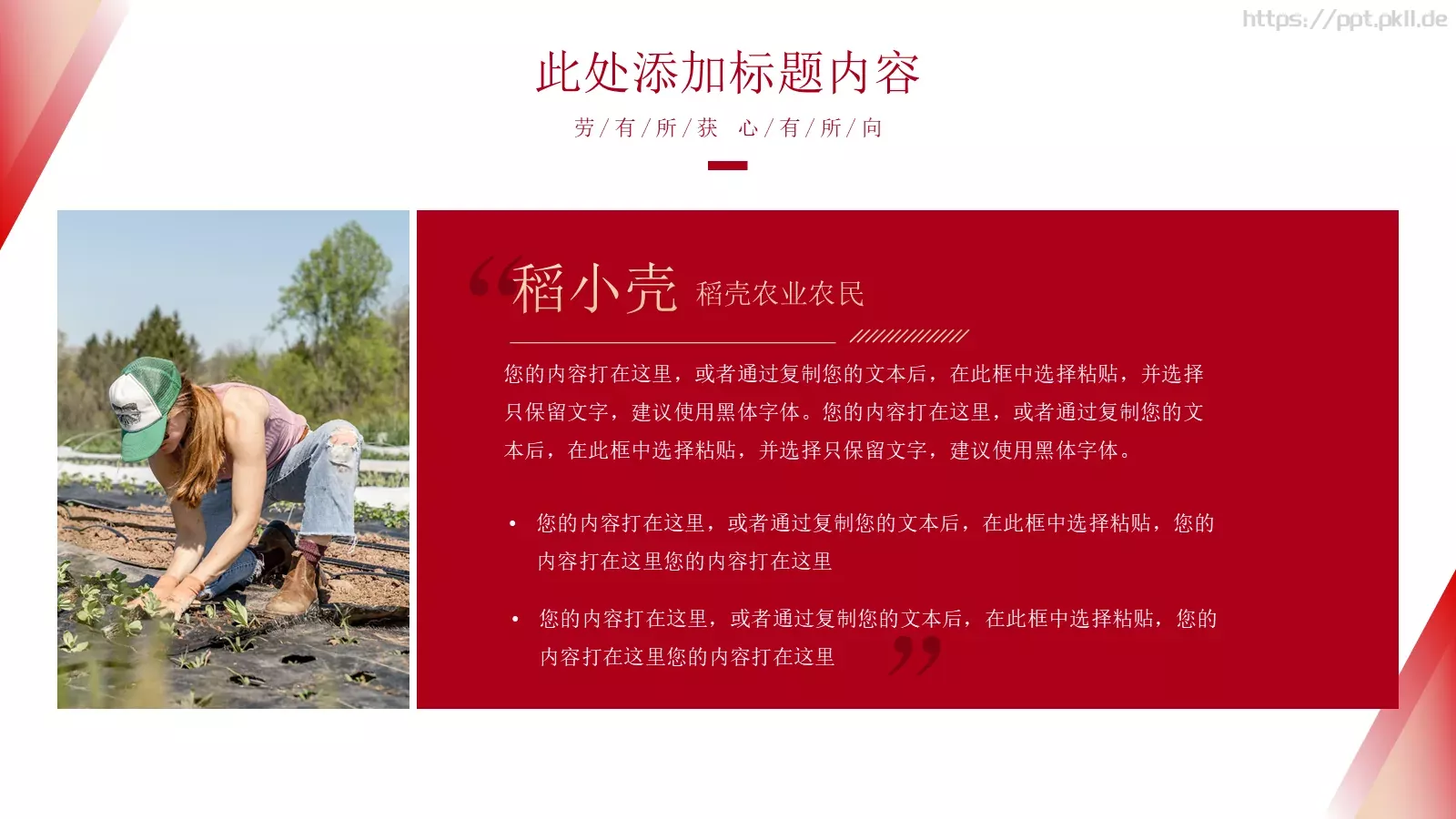 劳动节致敬劳动者颁奖策划PPT模板 第 14 页预览图