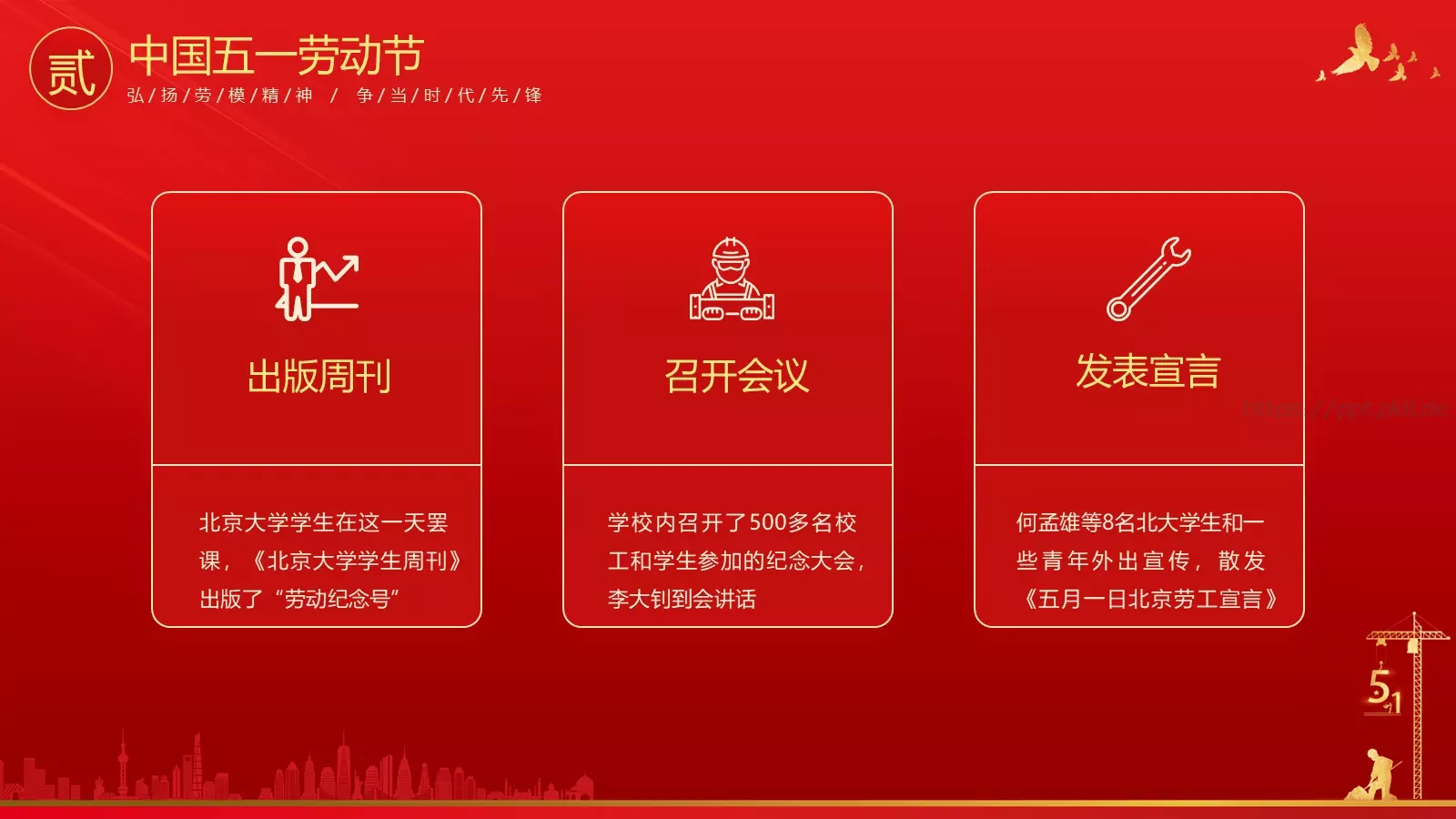 劳动节PPT模板 第 12 页预览图