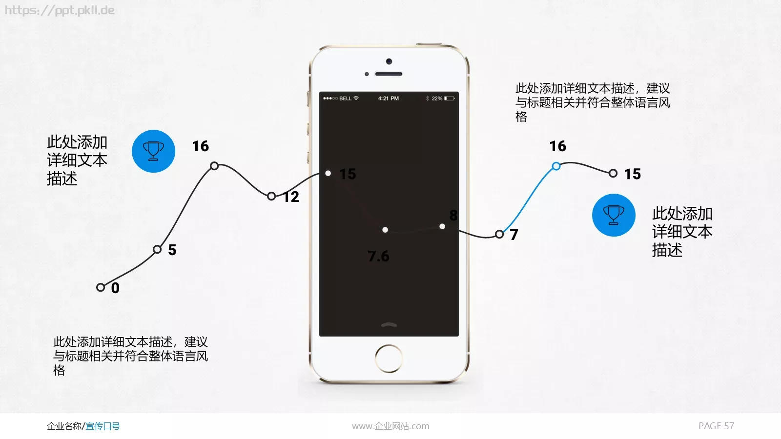 商务通用汇报PPT模板 第 57 页预览图