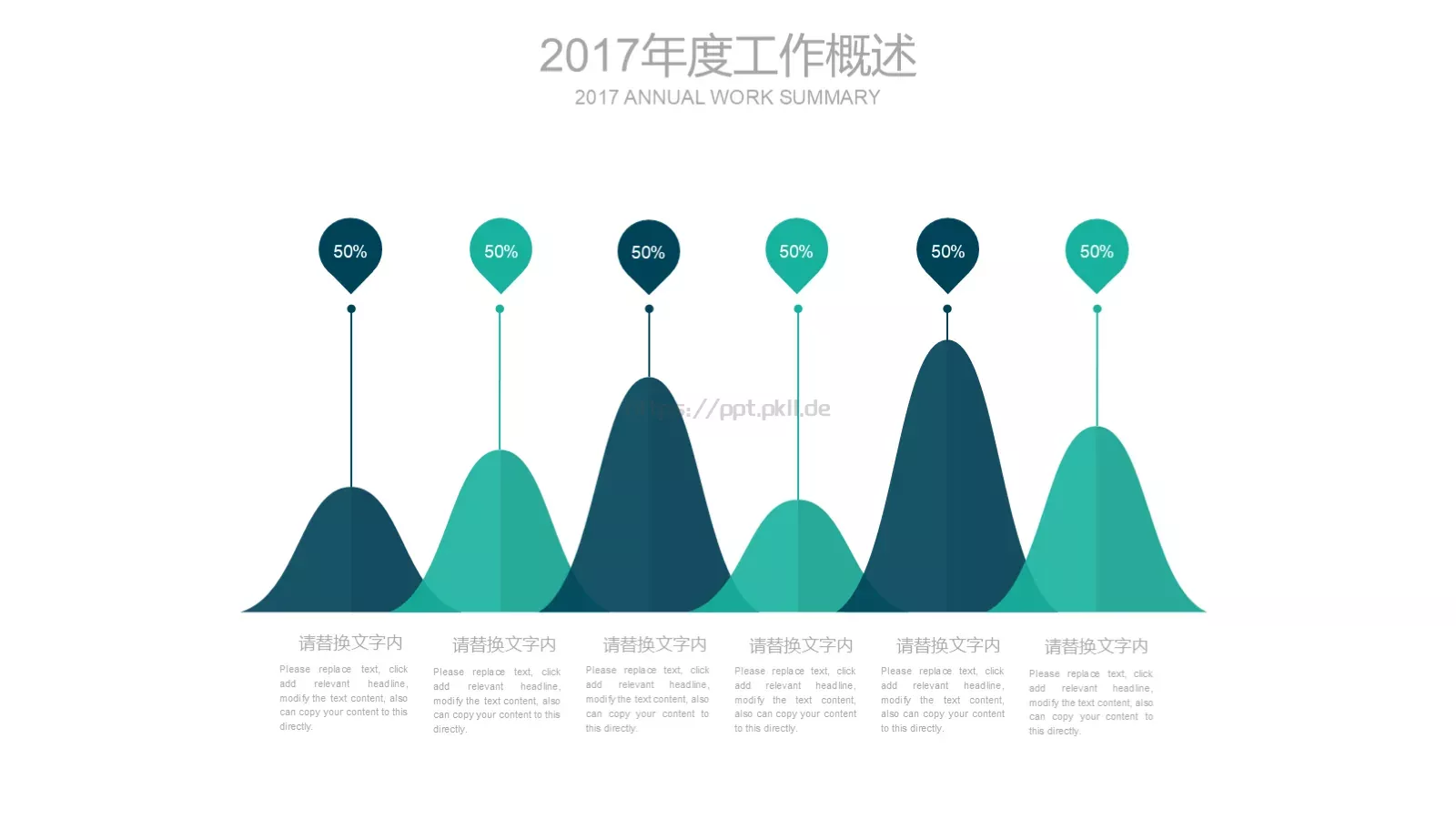 工作总结PPT模板 第 10 页预览图