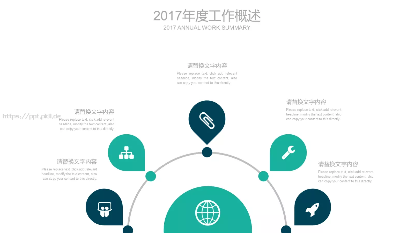 工作总结PPT模板 第 11 页预览图