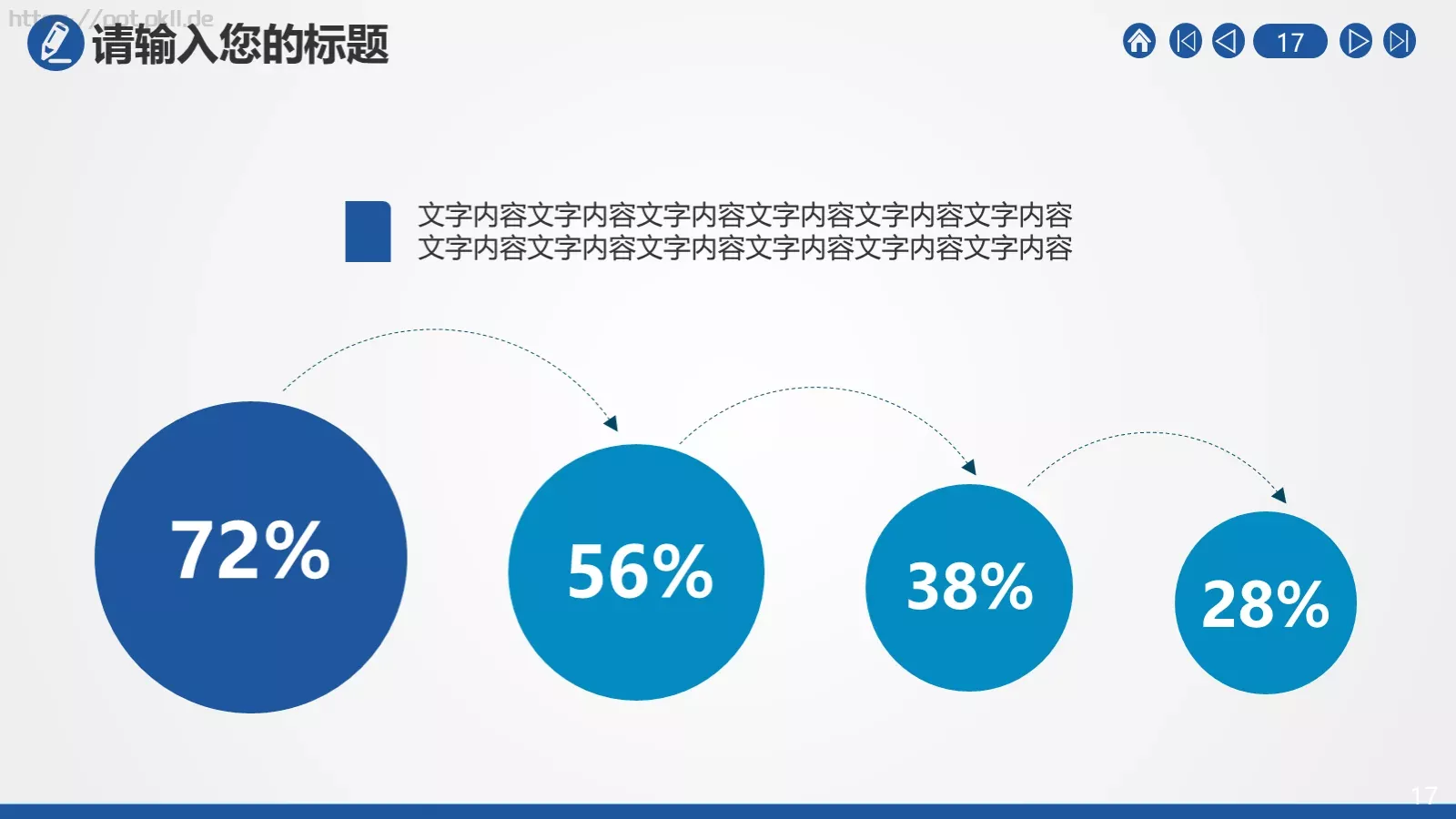 公安机关工作汇报PPT模板 第 17 页预览图
