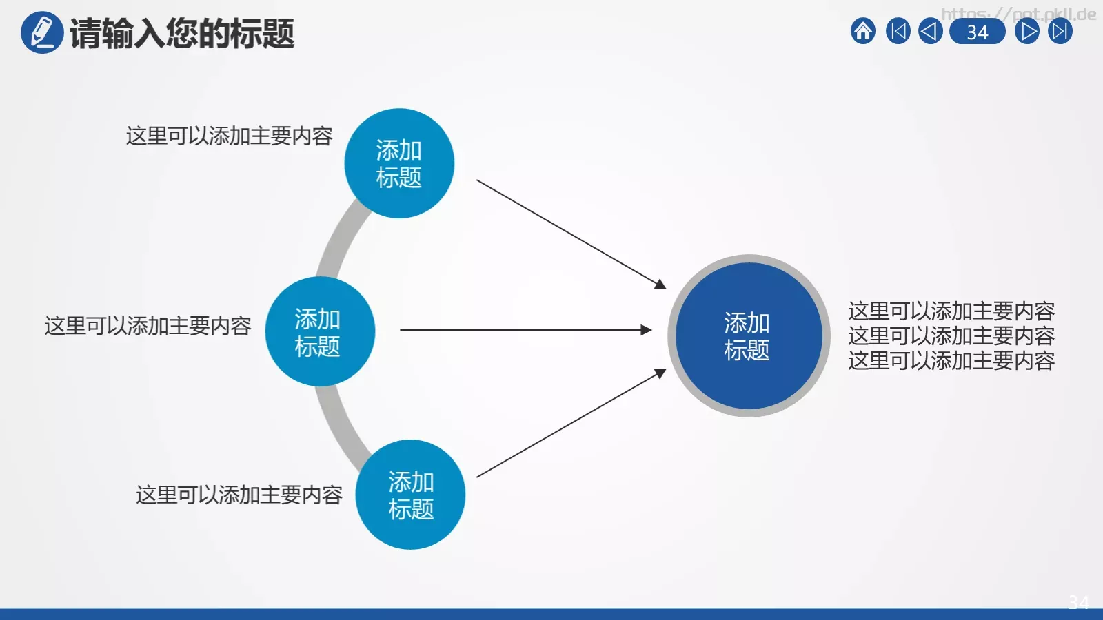 公安机关工作汇报PPT模板 第 34 页预览图