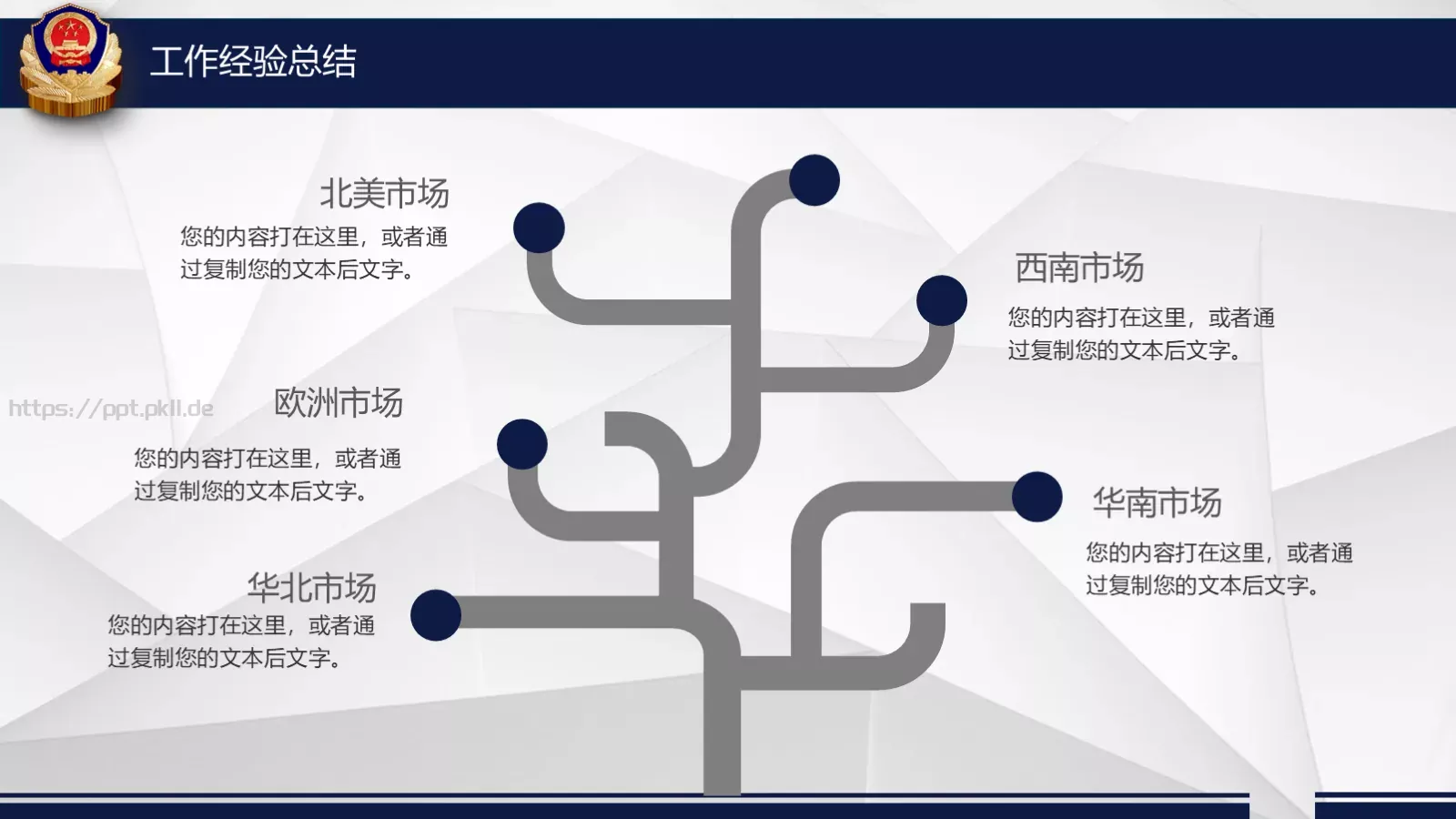 公安机关工作汇报PPT模板 第 30 页预览图