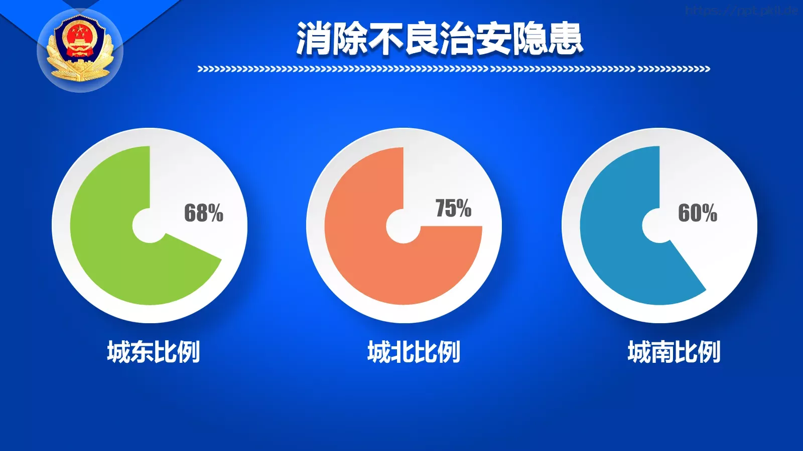 工作汇报坚决打击违法犯罪PPT模板 第 22 页预览图