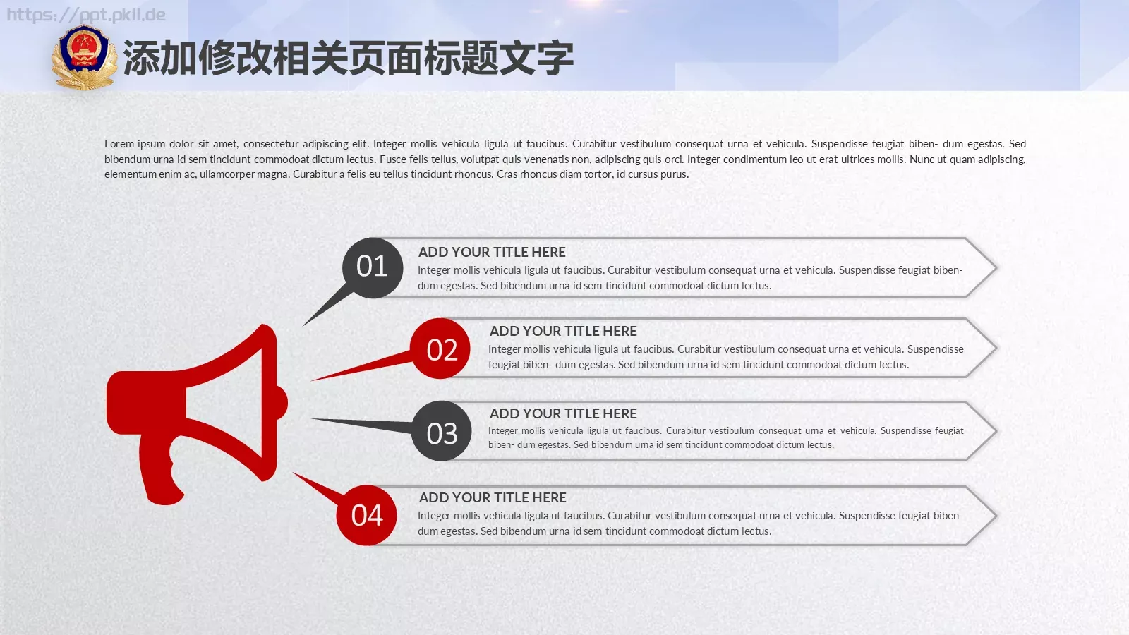 公安机关工作汇报：秉公执法PPT模板 第 27 页预览图