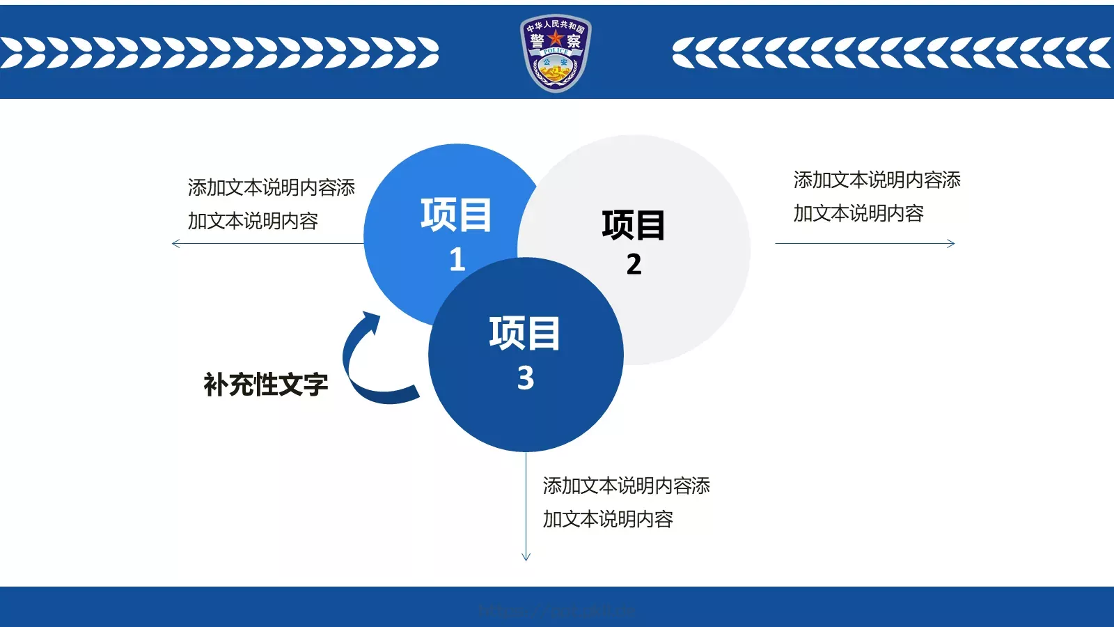 公安机关工作汇报PPT模板 第 25 页预览图