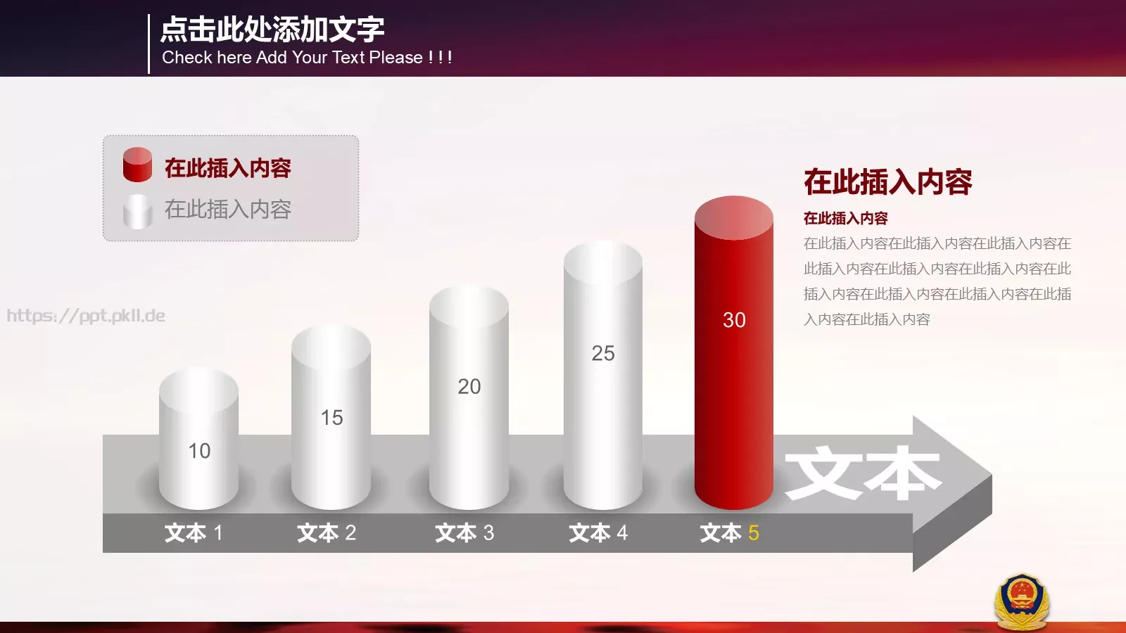 公安机关工作汇报PPT模板 第 4 页缩略图