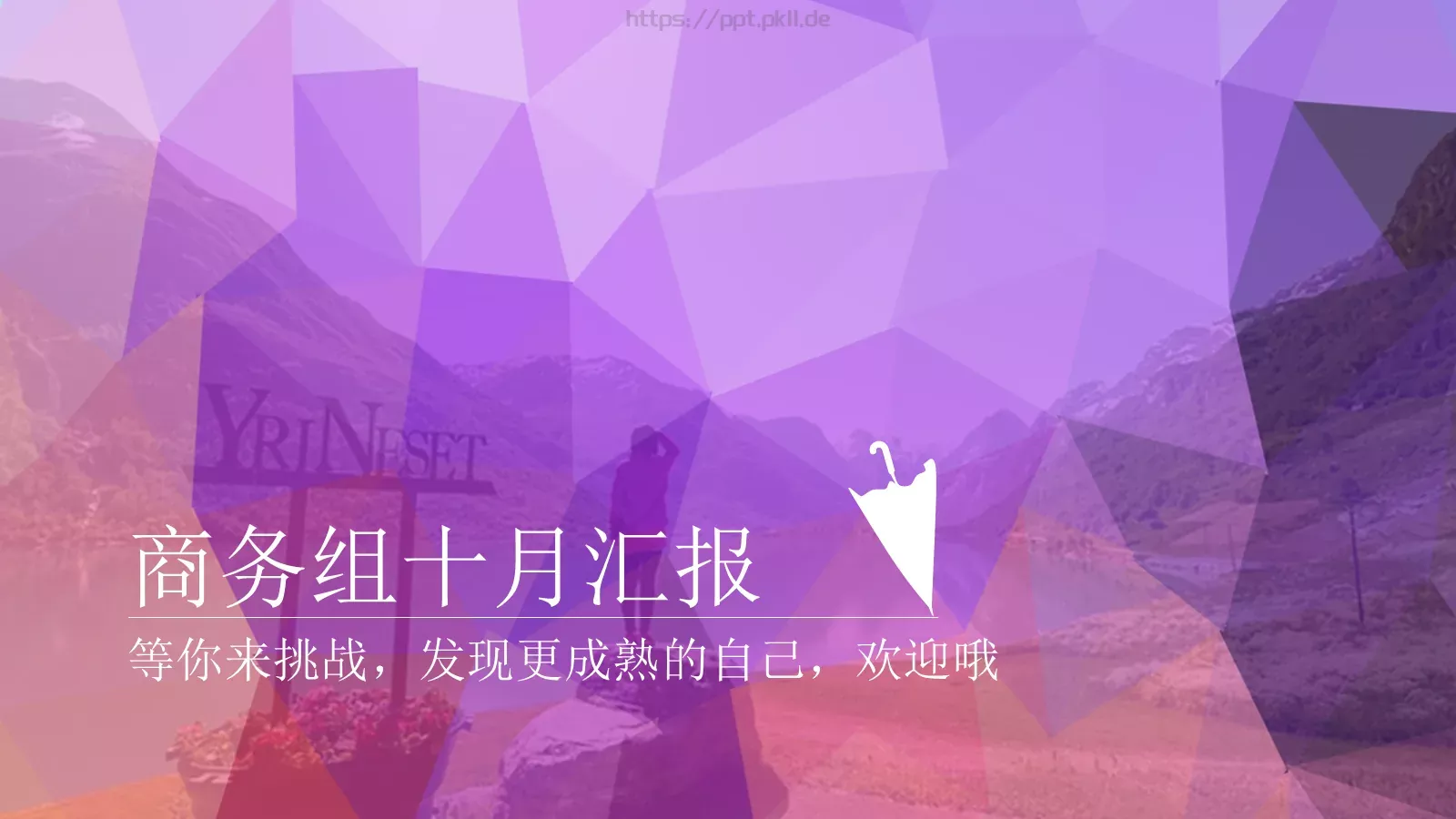 商务组十月工作总结PPT模板 第 11 页预览图