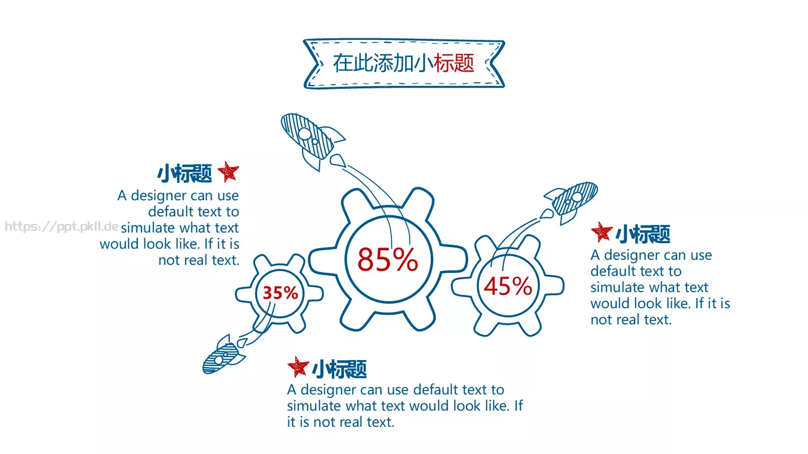 年终总结商务汇报手绘PPT模板 第 6 页预览图