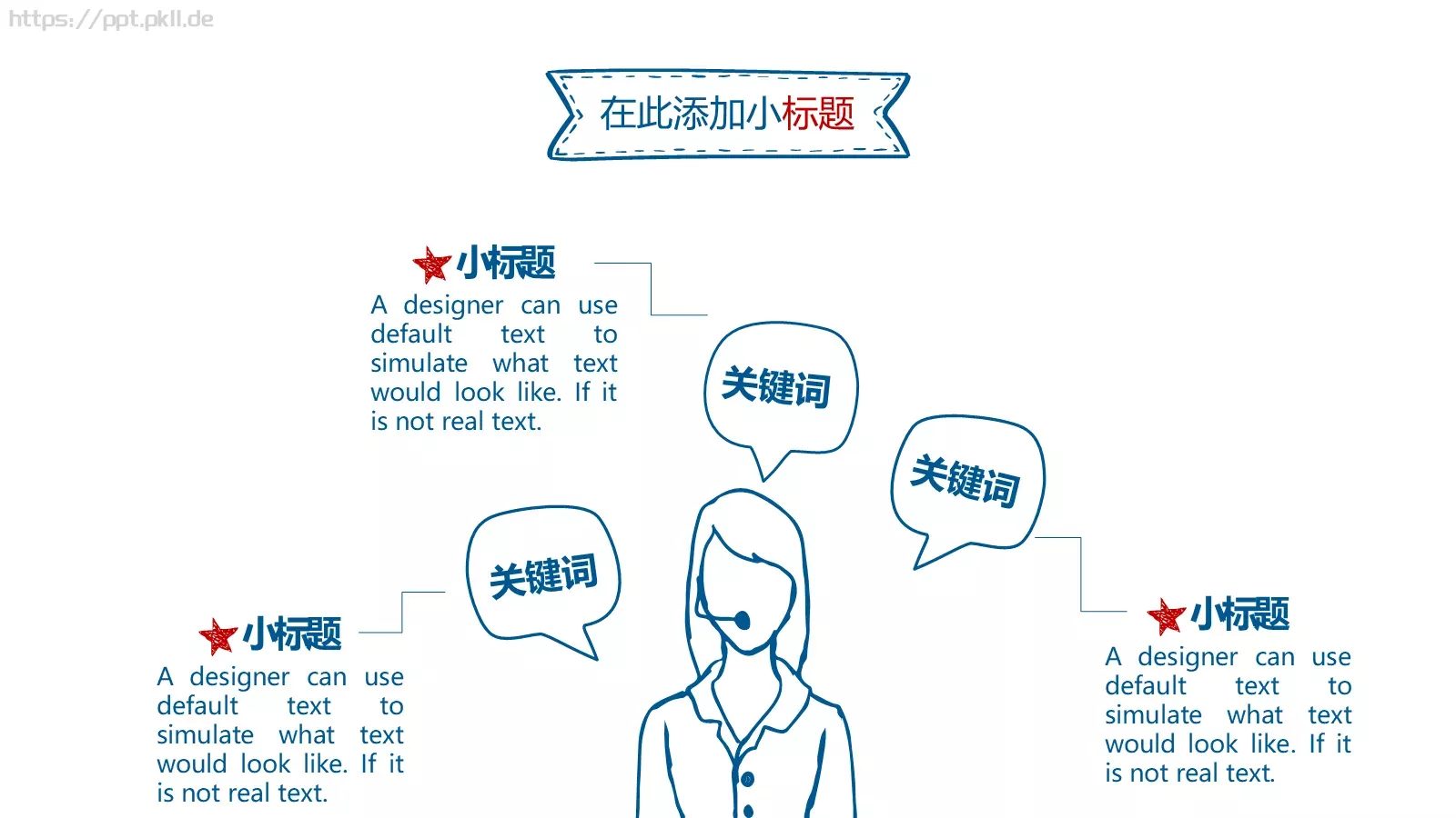 年终总结商务汇报手绘PPT模板 第 8 页预览图