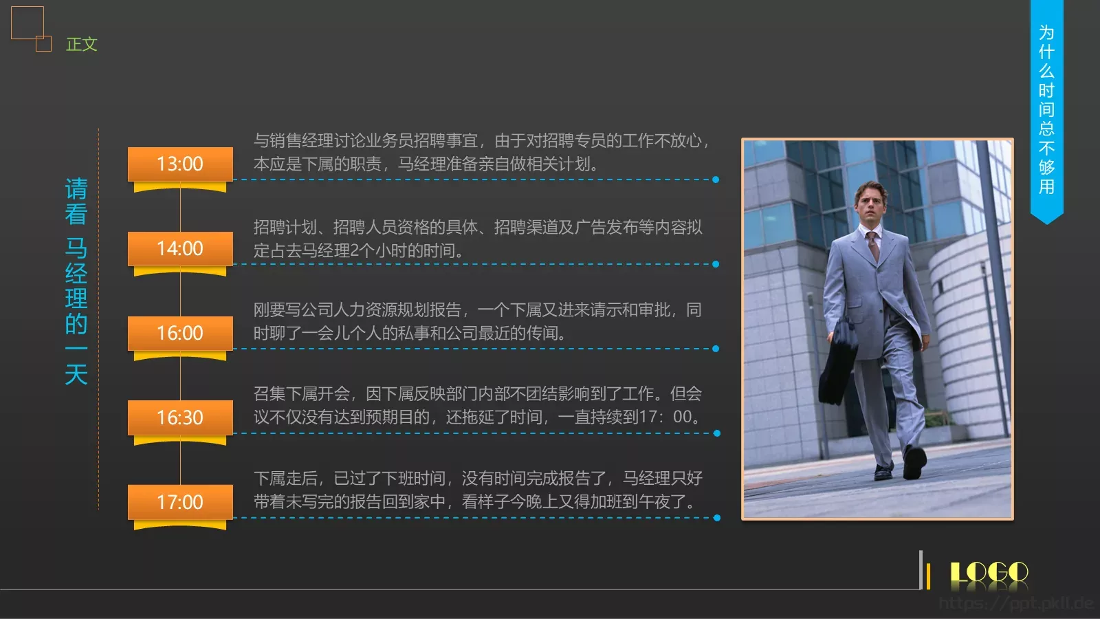 时间管理技能培训PPT模板 第 23 页预览图