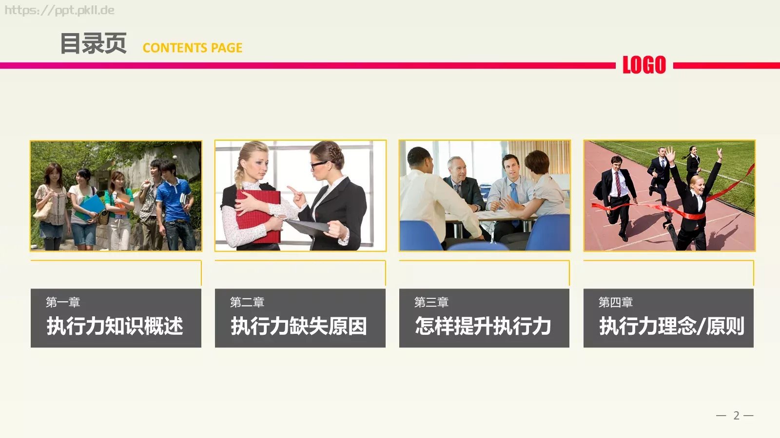 中层经理培训课件PPT模板 第 2 页缩略图