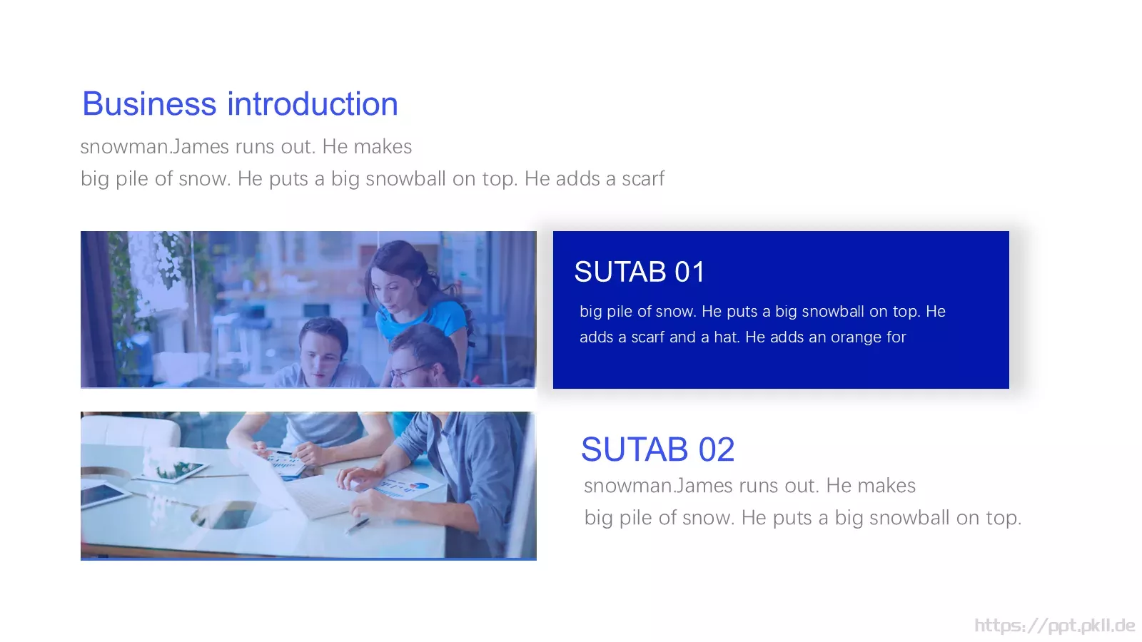 公司介绍及工作汇报PPT模板 第 18 页预览图