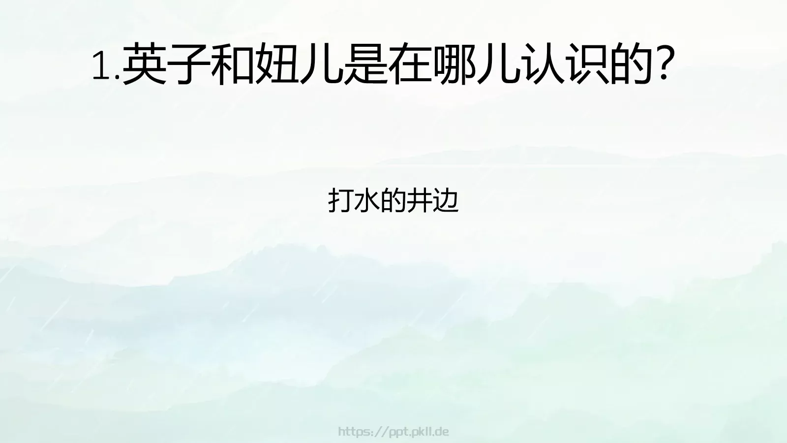 那些人那些事通用PPT模板 第 8 页预览图