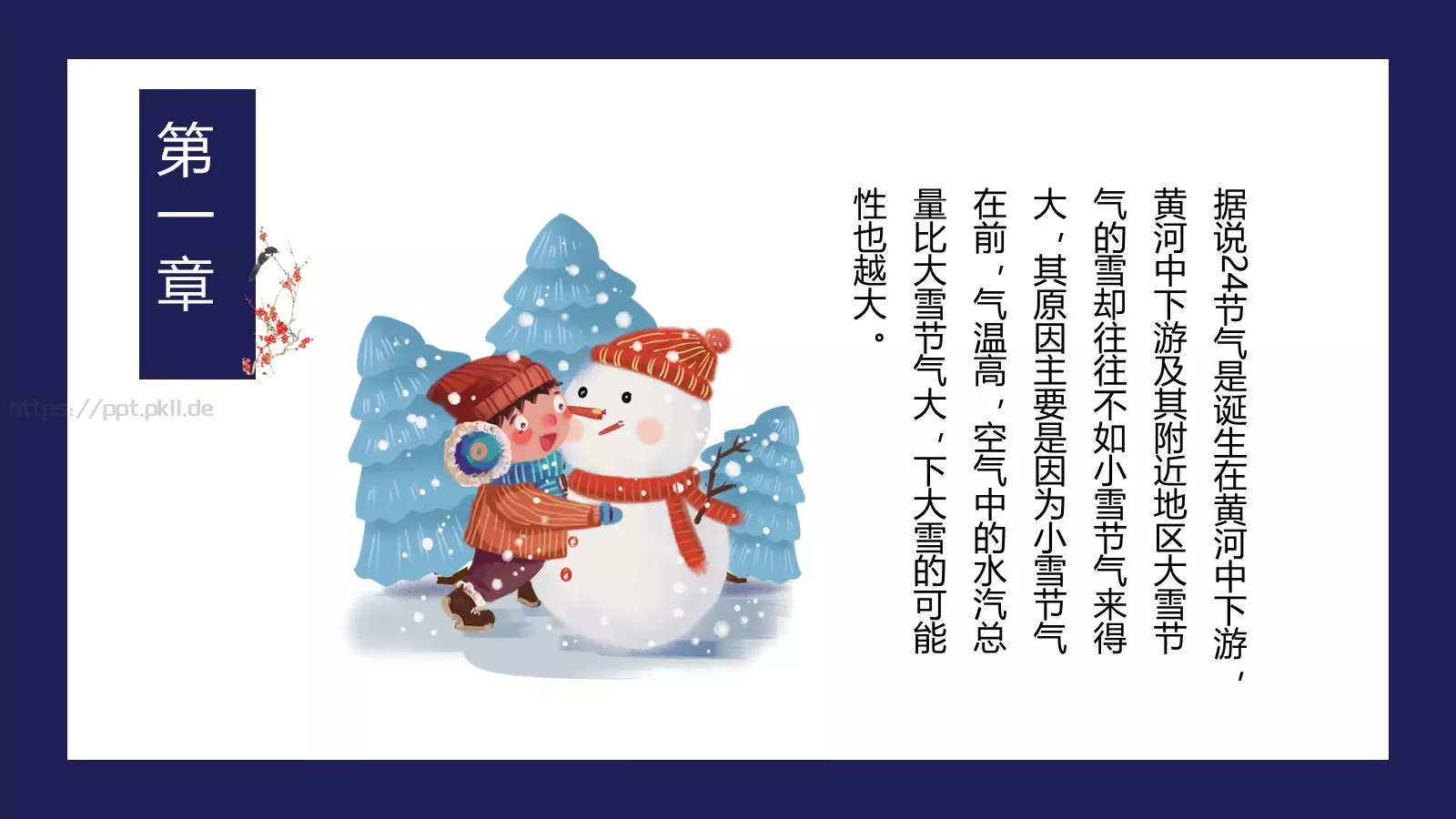 二十四节气简介PPT模板 第 7 页预览图