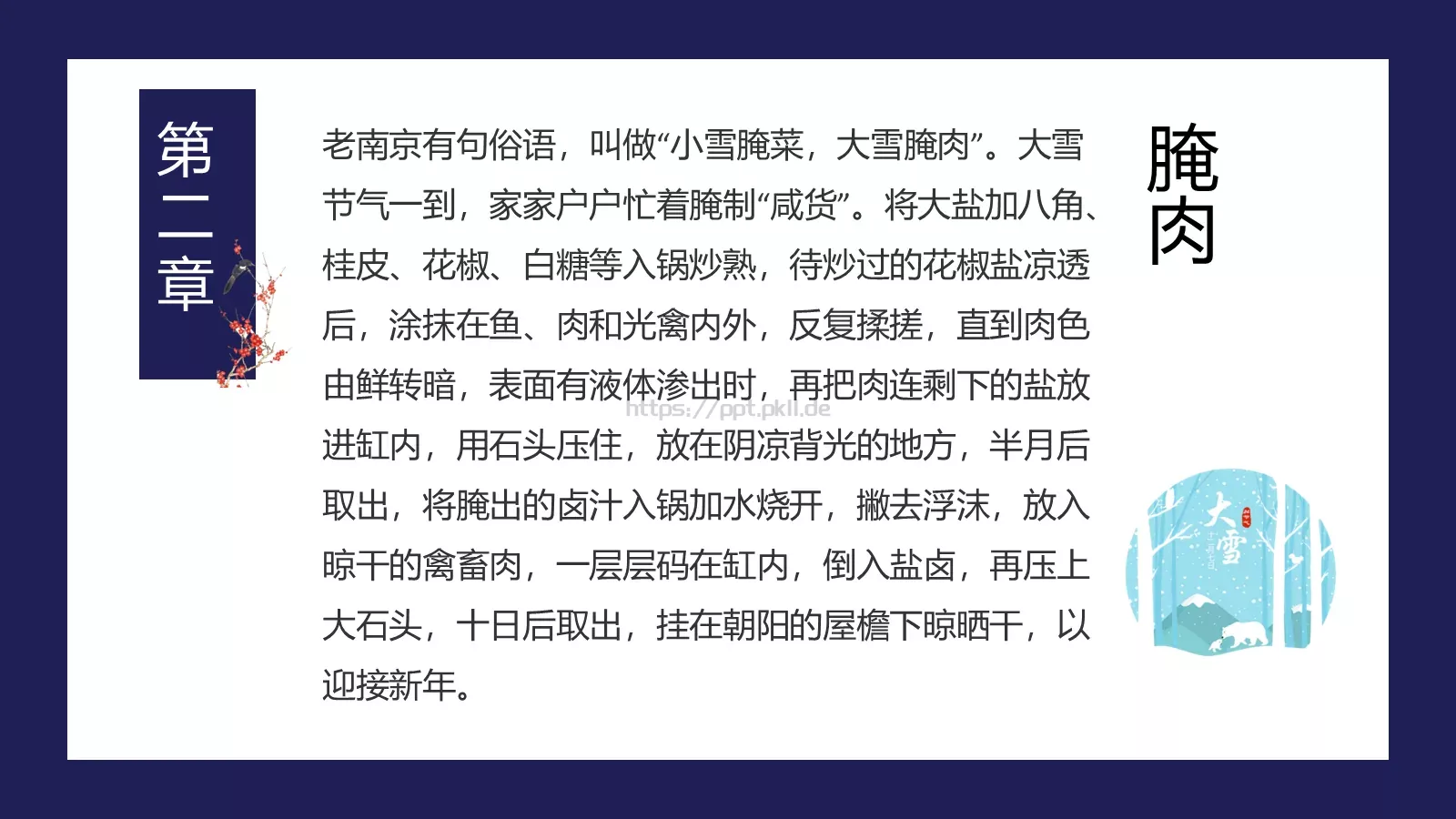 二十四节气简介PPT模板 第 14 页预览图