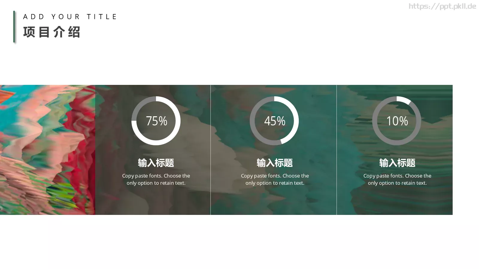 工作计划总结PPT模板 第 19 页预览图