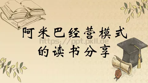 阿米巴经营模式读书分享PPT模板 缩略图