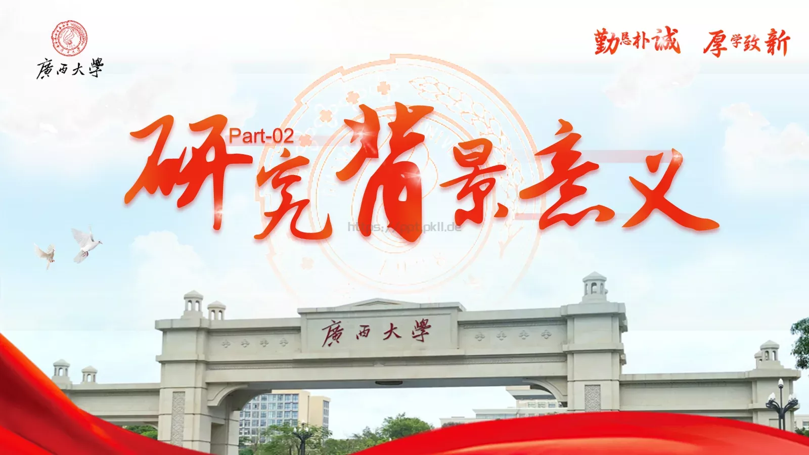 毕业论文答辩PPT模板 第 6 页预览图