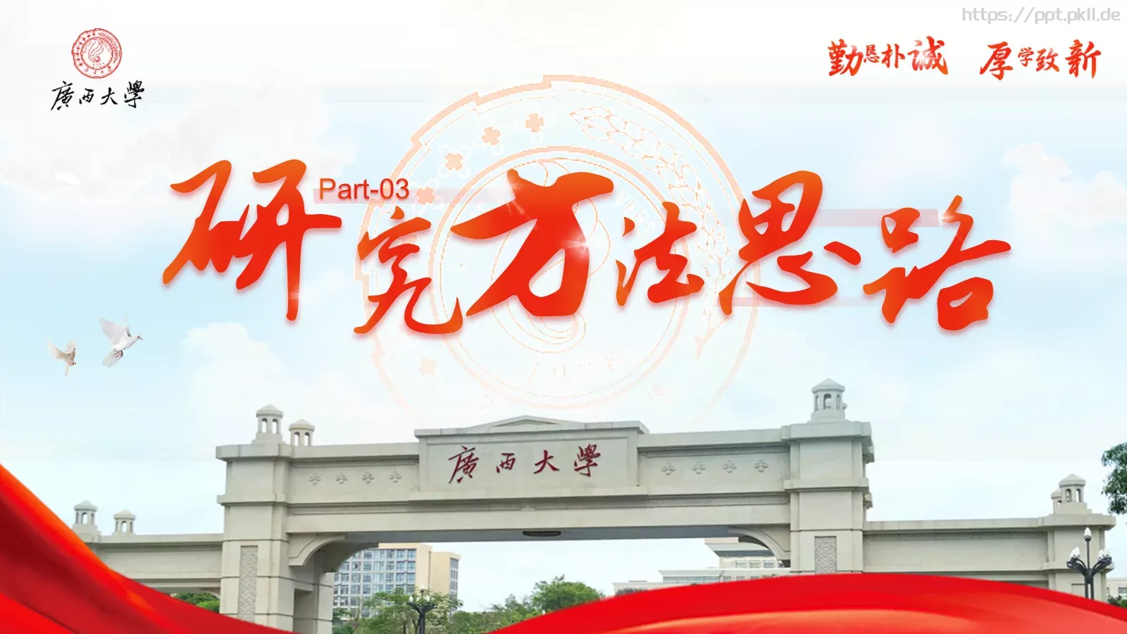 毕业论文答辩PPT模板 第 10 页预览图