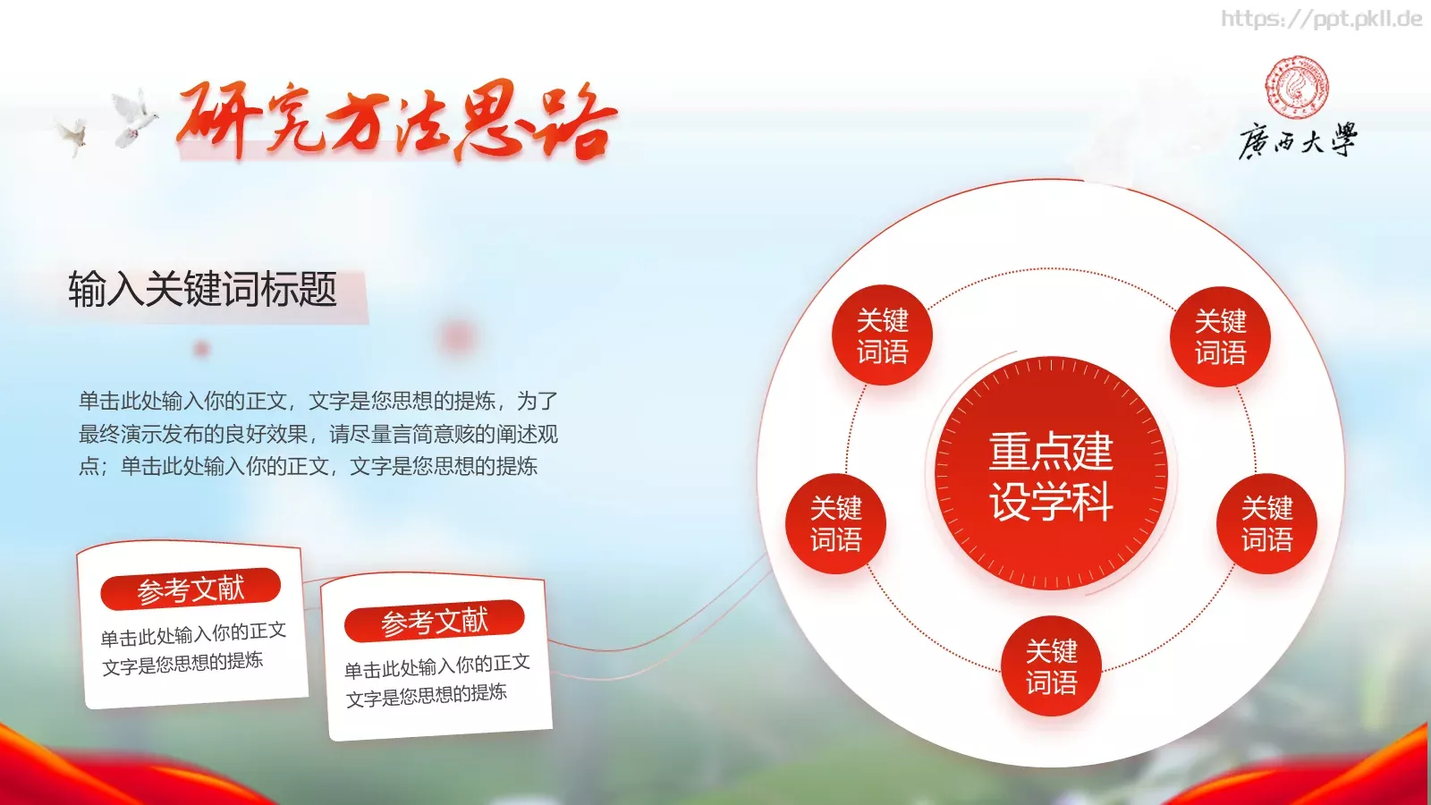 毕业论文答辩PPT模板 第 12 页预览图