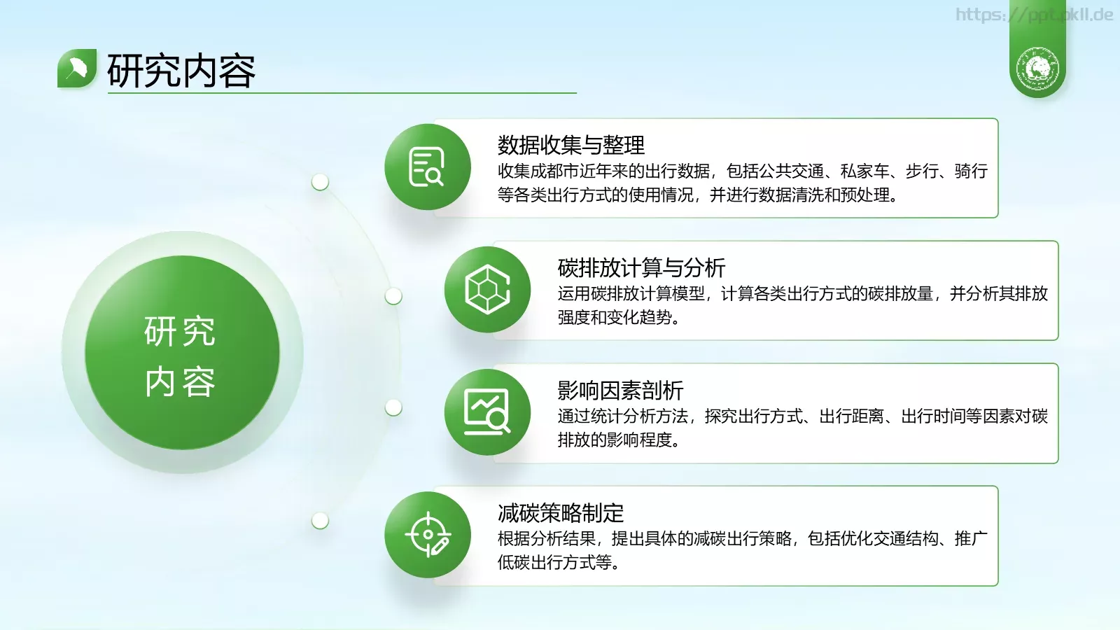 论文答辩课程汇报通用PPT模板 第 11 页预览图