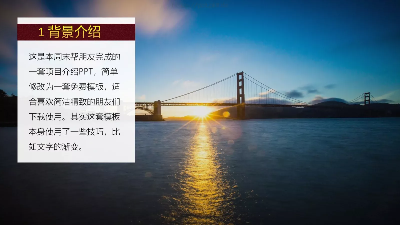 通用模板简约精致通用 第 3 页缩略图