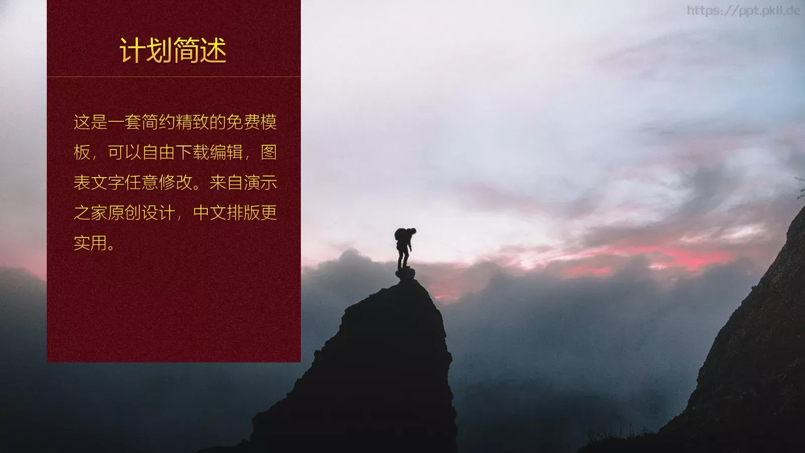 通用模板简约精致通用 第 14 页预览图