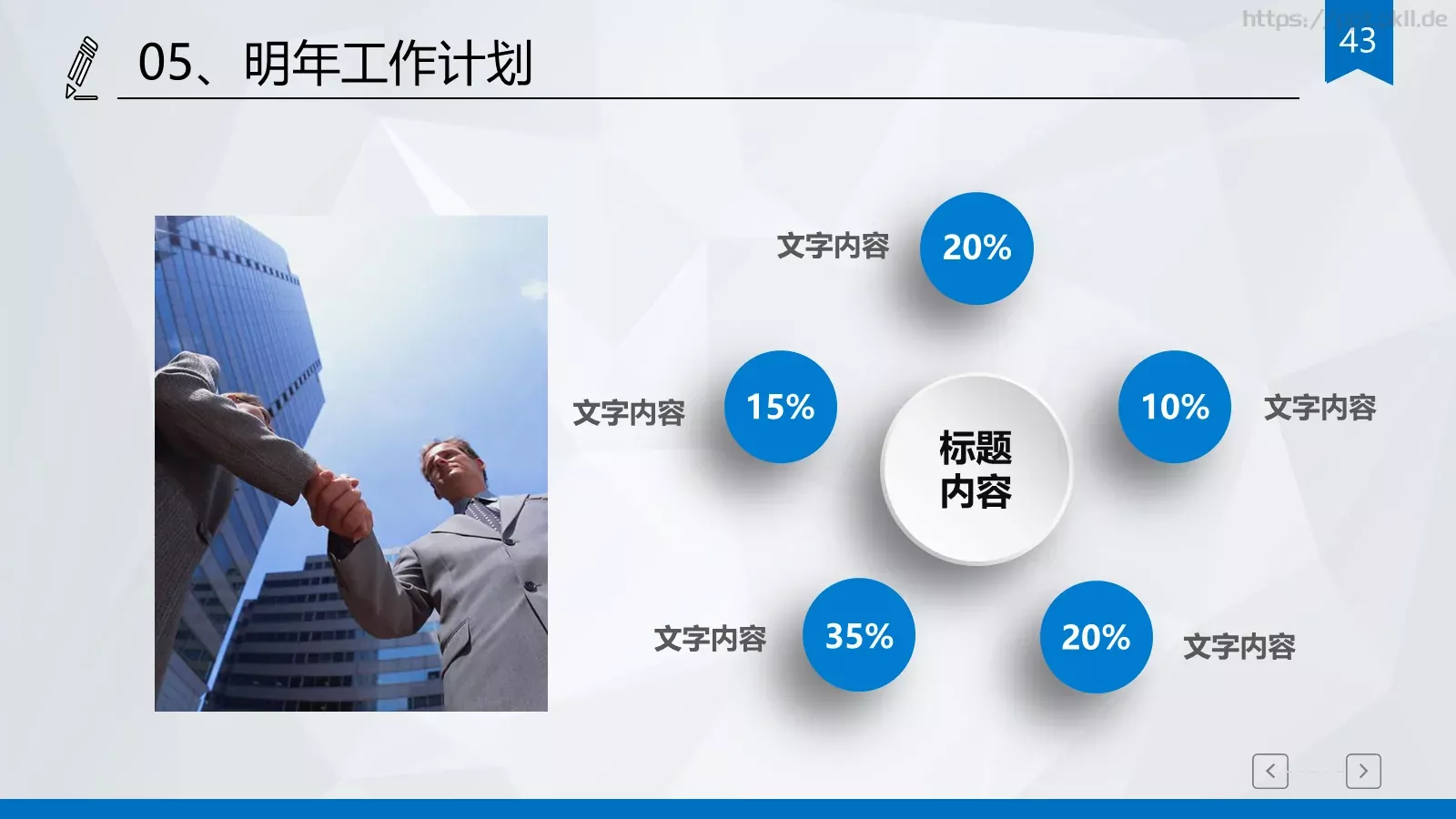 计划总结PPT模板 第 43 页预览图
