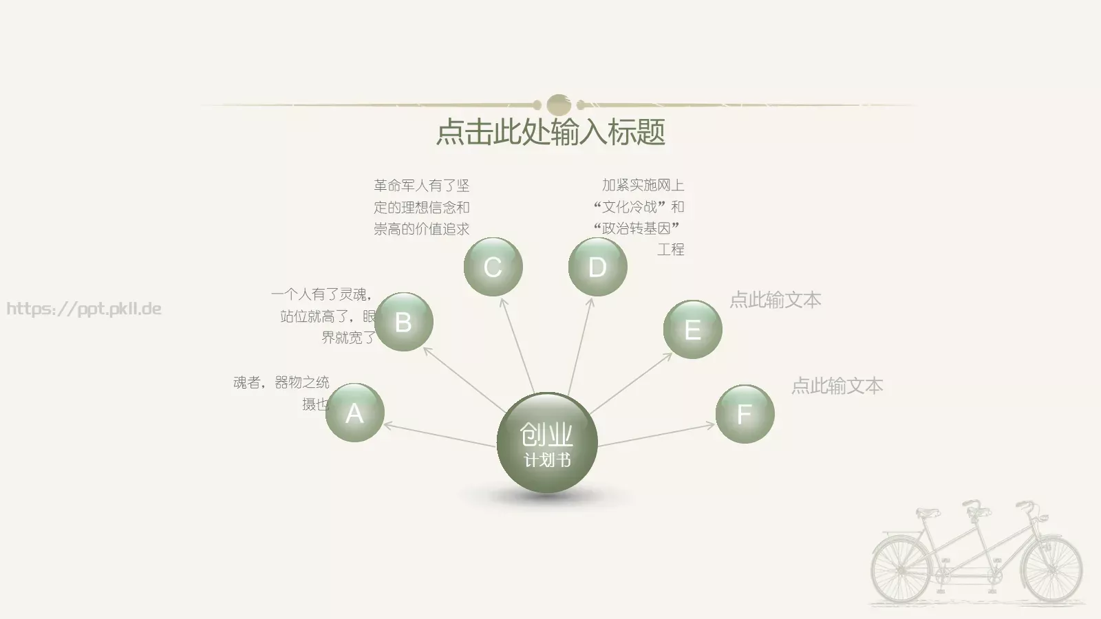 点击此处输入标题样式PPT模板 第 18 页预览图