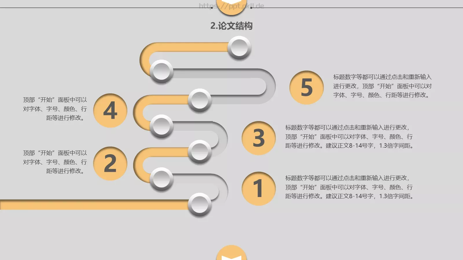 论文答辩PPT模板 第 9 页预览图
