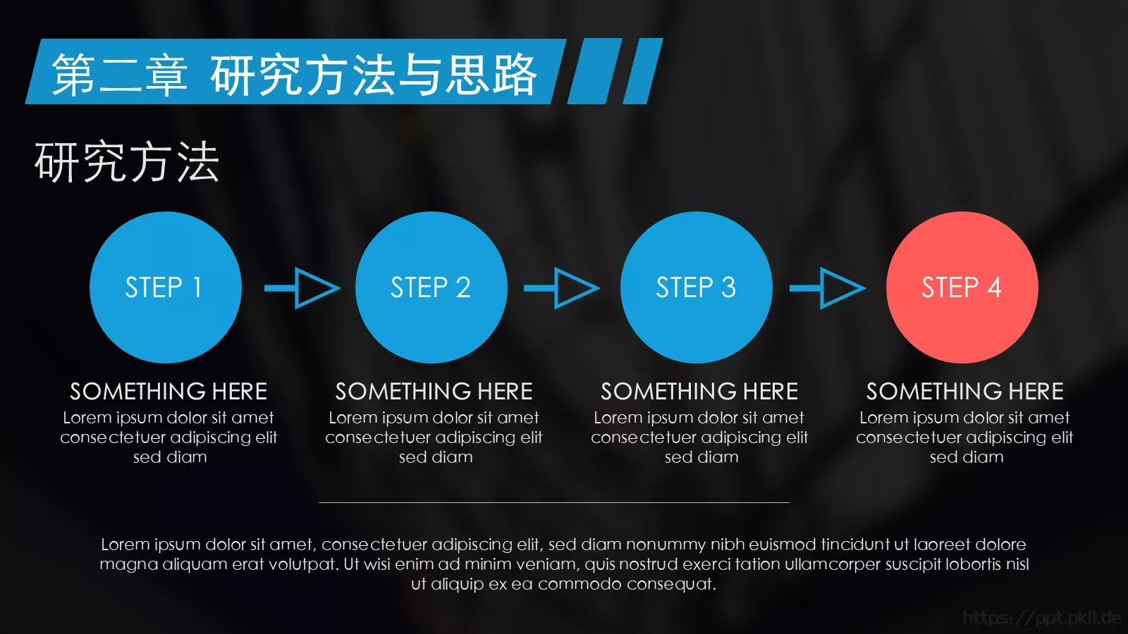 实战型论文答辩PPT模板 第 10 页预览图