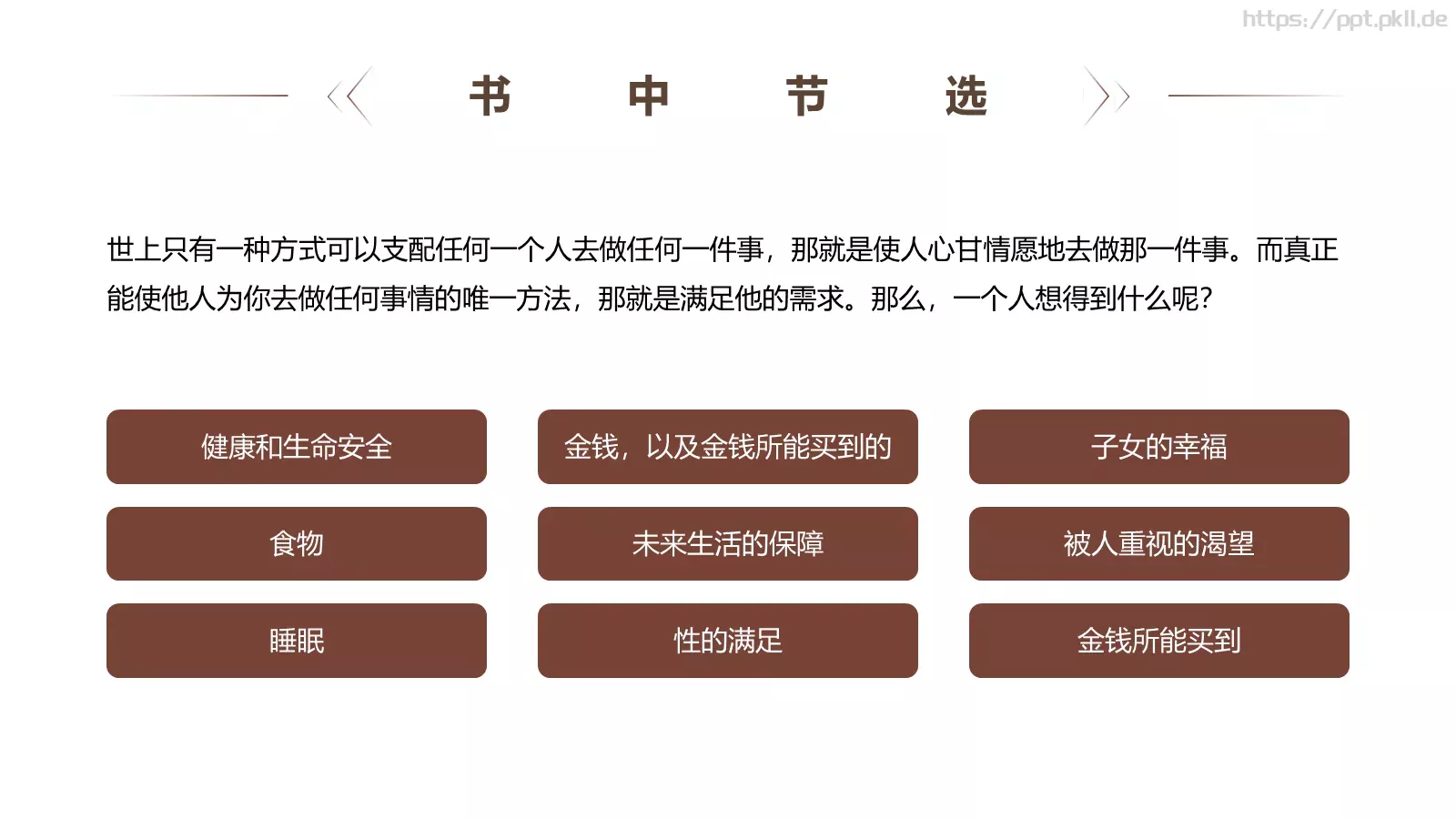 人性的弱点读书分享PPT模板 第 8 页预览图